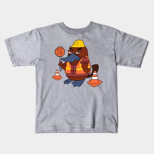 Over It Platypus Kids T-Shirt